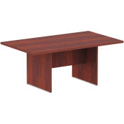 Alera Rectangle Conference Table, 70-7/8"W x 41-3/8"D, Medium Cherry, Valencia Series