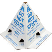 "Do Not Stack" Pallet Cones, 8" x 8" x 10", 50/Pk