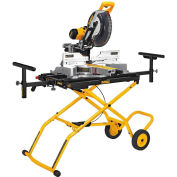 DeWALT® DWS780 12" Double Bevel Sliding Miter Saw & DWX726 Rolling Stand