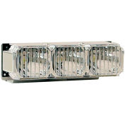 Buyers 3024631, Amber Middle Strobe Reflector With 3 LED