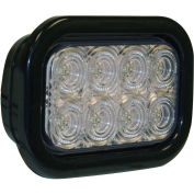 Buyers 5625332, 5.33" Clear Rectangular Backup Light Kit With 32 LED