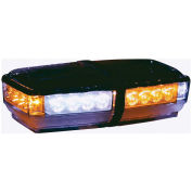 Buyers 8891052, Amber/Clear Rectangular Mini Light Bar With 24 LED, 11 x 5.75 x 3.5 Inch