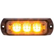 Buyers 8891400, 3.4" Amber LED Mini Strobe Light With 3 LED