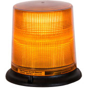 Buyers SL696A, Amber 12 LED Beacon Light With Tall Lens 6.75" Diameter x 6.625" Tall