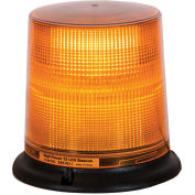 Buyers SL695A, Amber 12 LED Beacon Light With Tall Lens 6.75" Diameter x 6.625" Tall