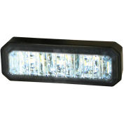 Buyers 8891404, 2.5" LED Clear Multi Mount Mini Strobe Light With 3 LED