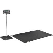 Digital Floor Scale w/ Indicator Stand 2,000 lb x 1 lb, 59"L x 20"W x 2-1/2"H Platform