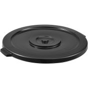 44 Gallon Garbage Can Lid, Black
