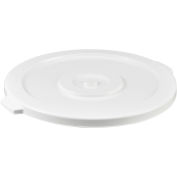 44 Gallon Garbage Can Lid, White