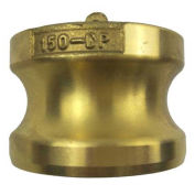 USA Sealing BULK-CGF-256, 1" Brass Type DP Adapter with Dust Plug