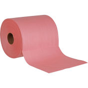 Quick Rags Heavy Duty Jumbo Roll, Red, 475 Sheets/Roll, 1 Roll/Case