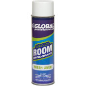 Global Industrial Air Freshener, Fresh Linen 15 oz. Can, 12 Refills/Case