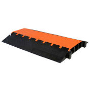 Elasco MG3300 MightyGuard 3 Channel Heavy Duty Cable Protector, 3" Channel, Orange/Black