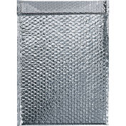 Cool Shield Thermal Bubble Mailers, Self-Seal, 12-3/4" x 10-1/2" Silver, 50 Pack, INM1210