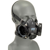 MSA 808075 Comfo Classic® Half-Mask Respirator, Small, Black