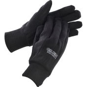 Global Industrial Cotton Jersey Gloves, Brown, Men's, 1-Dozen