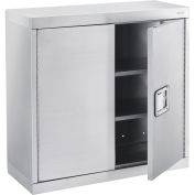 Wall Cabinet, Stainless Steel 430, 30"W x 12"D x 30"H