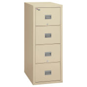 Fireking Fireproof 4 Drawer Vertical File Cabinet 4P1825-CPA, Legal-Letter, 17-3/4"x25-1/16"x52-3/4"