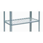 Global Industrial Additional Shelf Level Boltless Wire Deck 48"W x 12"L, Gray