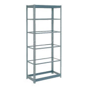 Global Industrial Heavy Duty Shelving 36"W x 24"D x 72"H With 6 Shelves, No Deck, Gray