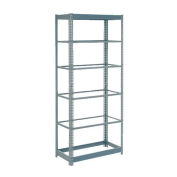 Global Industrial Heavy Duty Shelving 36"W x 24"D x 96"H With 7 Shelves, No Deck, Gray