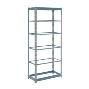 Global Industrial Heavy Duty Shelving 36"W x 18"D x 96"H With 7 Shelves, No Deck, Gray