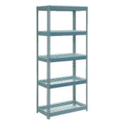 Global Industrial Extra Heavy Duty Shelving 36"W x 24"D x 60"H With 5 Shelves, Wire Deck, Gry