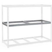 Global Industrial Additional Level For Wide Span Rack 72"W x 30"D No Deck 900 Lb Capacity, Gry