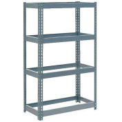 Global Industrial Extra Heavy Duty Shelving 36"W x 24"D x 72"H With 4 Shelves, No Deck, Gray