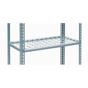 Global Industrial Additional Shelf Level Boltless Wire Deck 48"W x 24"D, Gray