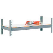 Global Industrial Additional Level For Extra Heavy Duty Shelving 36x18 1500 lbs. Capacity GRY