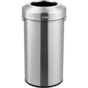 16 Gallon Stainless Steel Round Open Top Receptacle