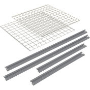 Global Industrial Additional Level For 60"W x 36"D High Capacity Rack Wire Deck, Gray