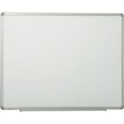 36"W x 24"H Porcelain Dry Erase White Board, Aluminum Frame