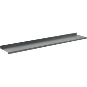 Global Industrial 72" W x 12" D Cantilever Steel Shelf For Uprights, Gray