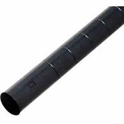 Global Industrial 54"H Black Epoxy Post, 4 Pack