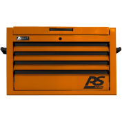 Homak OG02072120 RS Pro Series 12 Drawer Orange Tool Chest, 71-1/2"W X 23-1/2"D X 23-3/8"H