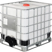 IBC Container 275 Gallon UN approved w/ Composite Metal Pallet Base