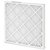 Pleated MERV 8 Standard Capacity Air Filter, 25"W x 16"H x 4"D