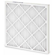 Global Industrial High Capacity Pleated Air Filter, MERV 10, 12"Wx12"Hx1"D - Pkg Qty 12