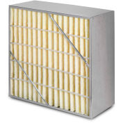 Global Industrial Rigid Cell Air Filter Box W/ Synthetic Media, MERV 15, 20"W x 24"H x 12"D
