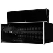 Extreme Tools RX552501HCBK Professional Black Power Workstation Hutch, 54-5/8"W x 25"D x 22-1/4"H