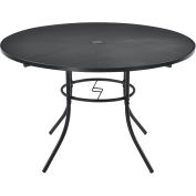 48" Round Outdoor Steel Mesh Cafe Table, 29"H