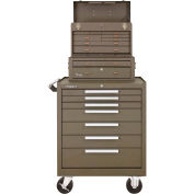 Kennedy® 277XB,MC22B,520B 27" X 18" X 56-1/2 16 Drawer Roller Cabinet & Machinest Chest Combo