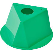 Inventory Control Cone, 10"L x 10"W x 5"H, Green