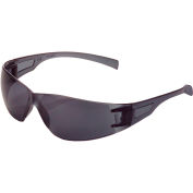 Frameless Safety Glasses, Anti-Fog, Smoke Lens - Pkg Qty 12