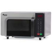 Amana® RMS10TSA, Commercial Microwave, 0.8 Cu. Ft., 1000 Watt, Touch Controls