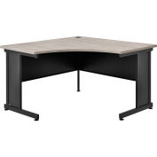 Global Industrial 48"W Corner Desk - Rustic Gray