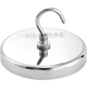 Global Industrial Ceramic Magnetic Hook, 20 Lbs. Pull, 6/Pack