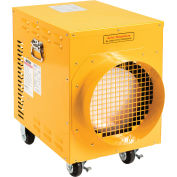 10.2 KW Portable Electric Heater, 240V, Single Phase, Yellow
